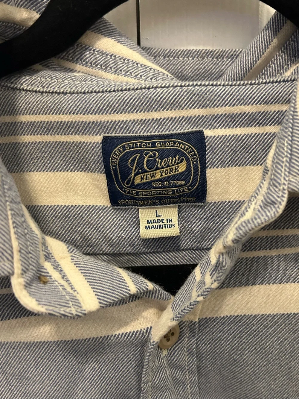 Men’s long sleeve button up